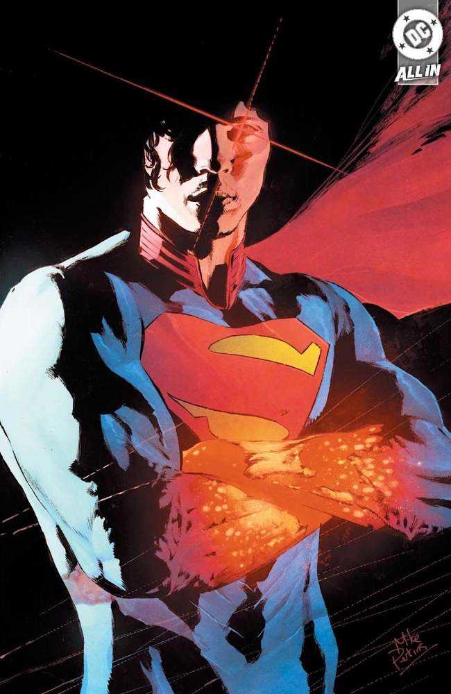 Absolute Superman #3 Cover D 1:25 Mike Perkins Card Stock Variant - Limited Edition Comic Book for Collectors & DC Fans - Perfect for Display, Gifts & Comic Conventions