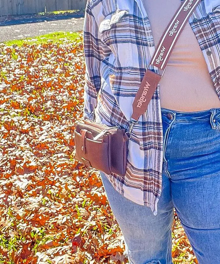 Wrangler Dual Zipper Crossbody Bag for Women & Men - Durable Travel Shoulder Bag with Adjustable Strap - Perfect for Hiking, Shopping & Everyday Use