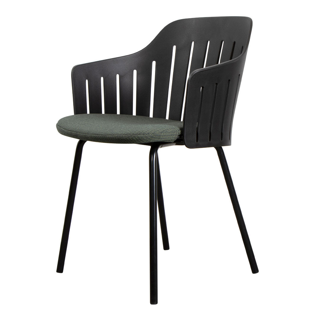 Premium Outdoor Lounge Chair with 4 Sturdy Legs & Removable Seat Cushion - Perfect for Patio, Garden, Poolside & Backyard Relaxation