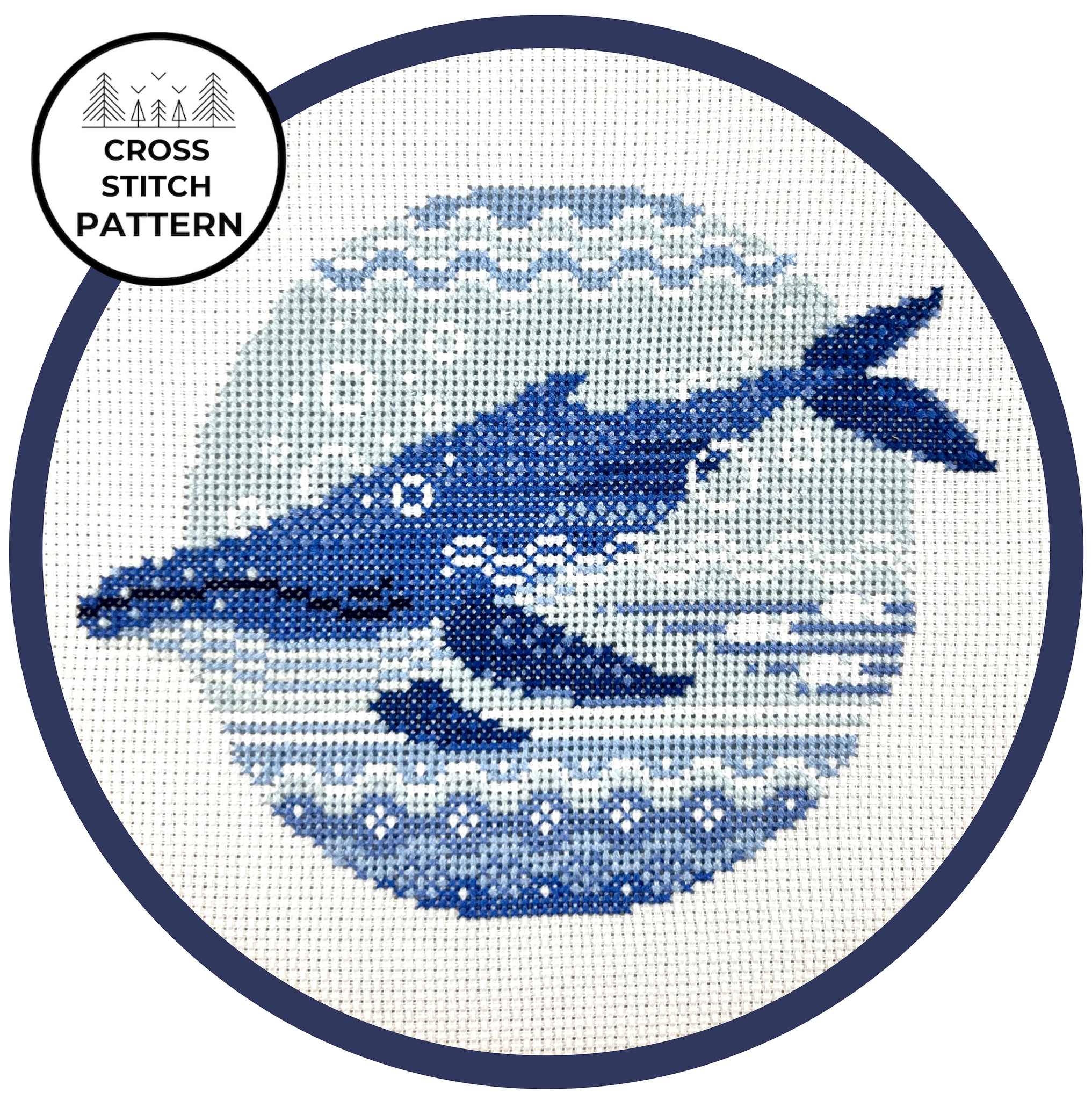 Ecoregions Cross Stitch Pattern Collection - Northeastern Coastal Zone Designs for Nature Lovers | Perfect for Home Decor, Gifts & Craft Projects