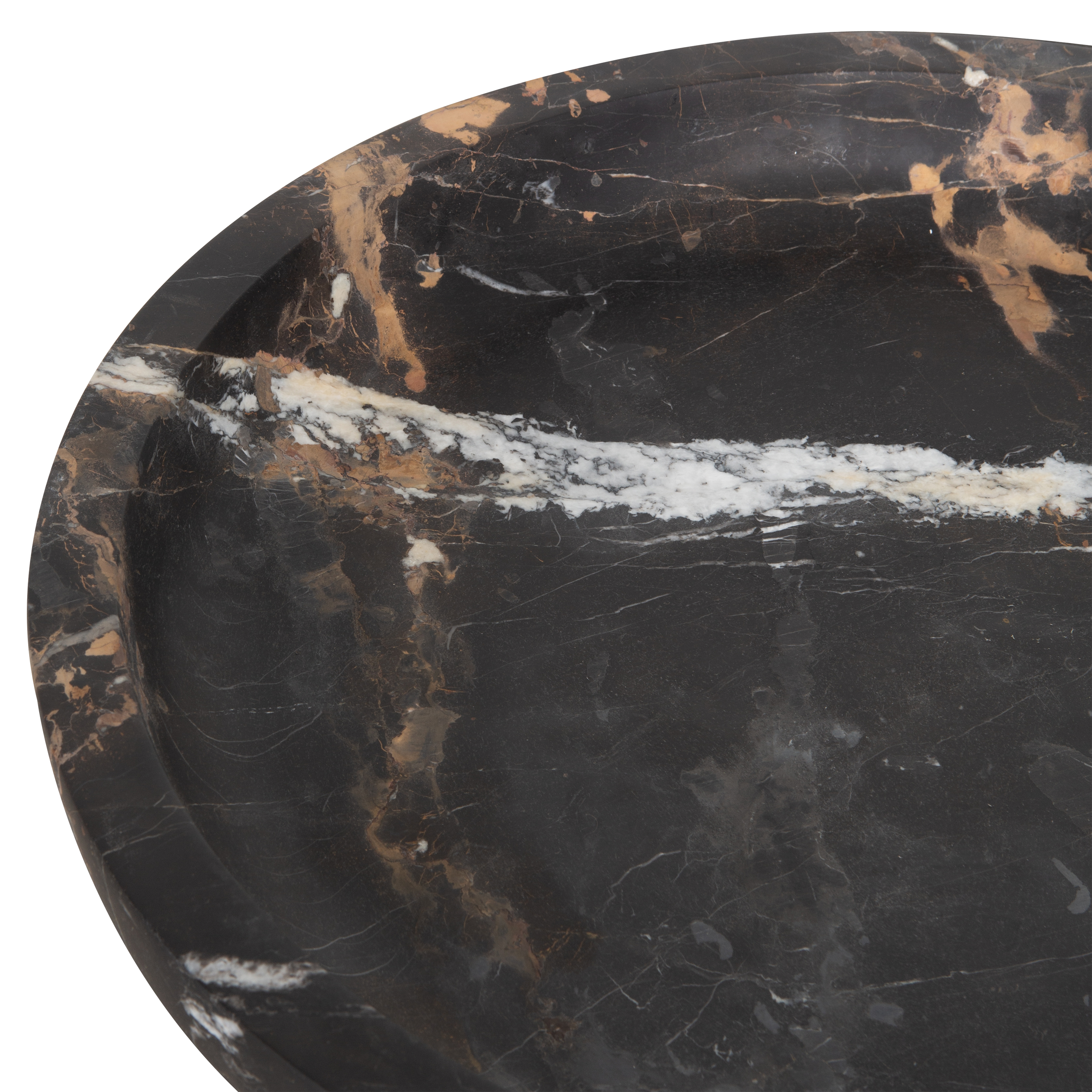 Elegant Marble Grand Low Bowl - Premium Handcrafted Stone Serving Bowl for Salads, Fruits, Nuts & Home Decor - Perfect for Dining Tables, Kitchen Countertops & Gift Giving
