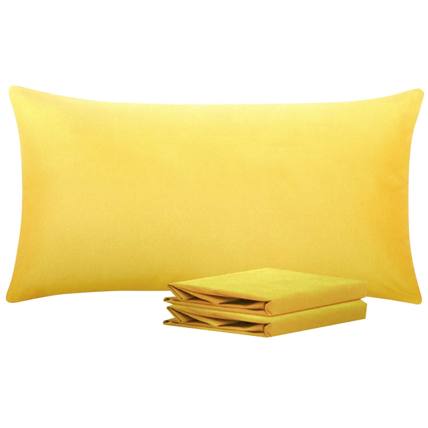 2 Pack Standard Pillowcases - Soft Brushed Microfiber, Wrinkle & Fade Resistant, Breathable & Hypoallergenic | NTBAY® for Bedroom, Hotel, Travel & Home Decor