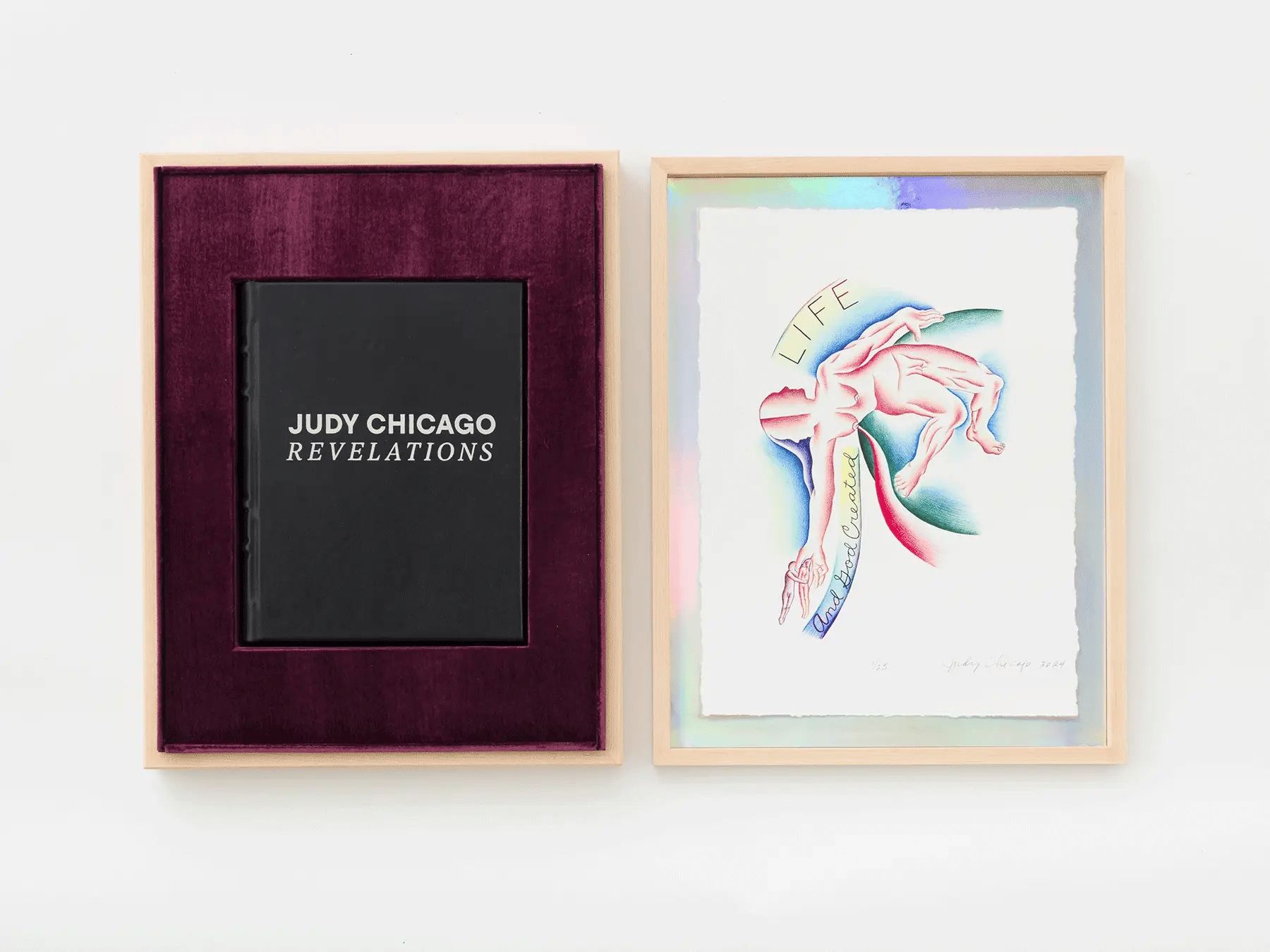 Judy Chicago Revelations: An Illuminated Manuscript - Art Book for Collectors & Feminist Art Enthusiasts - Perfect for Home Decor & Art Study