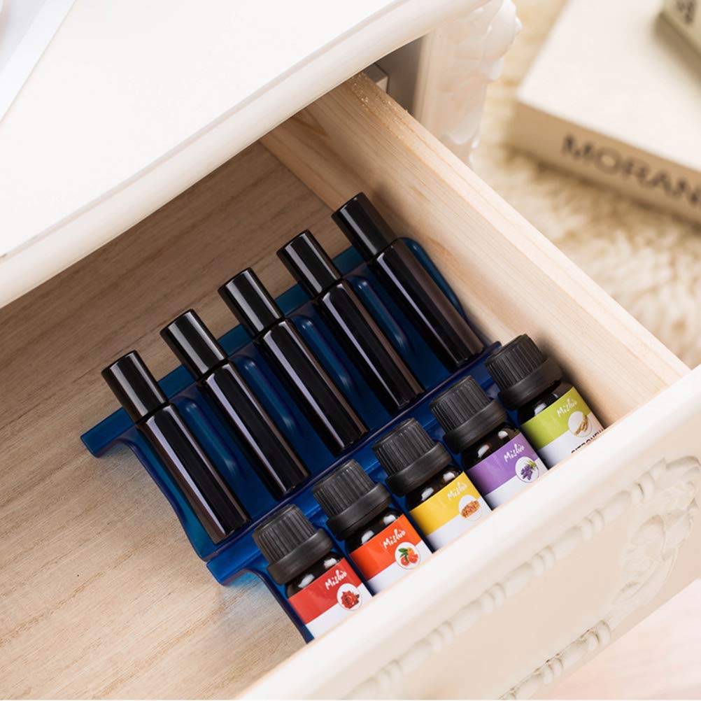5-Piece Cabilock Storage Drawers Set - Lipstick Organizer, Essential Oil Bottle Shelf & Desktop Drawer Organizer for Makeup, Jewelry, Office Supplies | Space-Saving Household Storage Solution for Bathroom, Vanity & Workstation