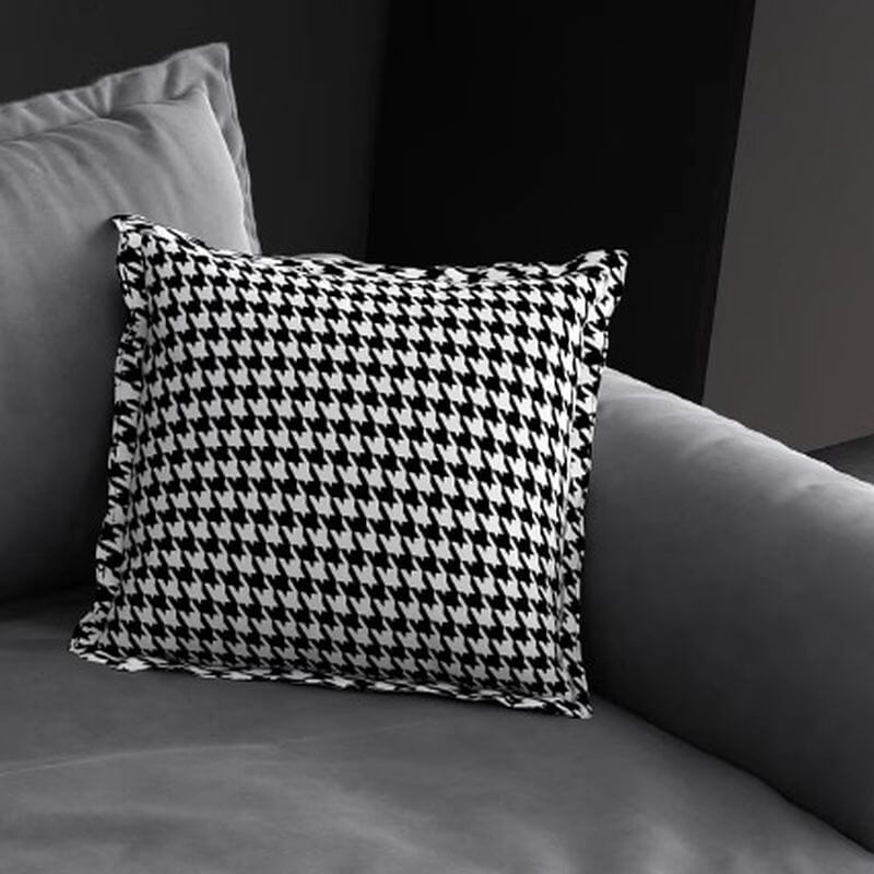 L-Shaped & Straight Right Sofa Chaise Lounge with Concealed Support - Modern Sectional Couch for Living Room, Home Theater & Small Spaces