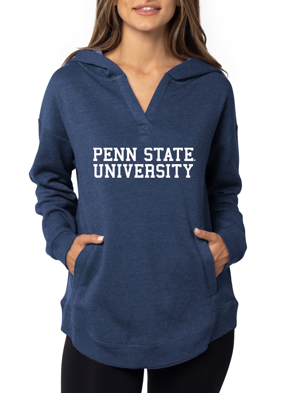 Chicka-D Women's Cozy Fleece Hoodie for Work from Home & Lounge - Soft Pullover Sweatshirt for Remote Work, Relaxing & Casual Wear
