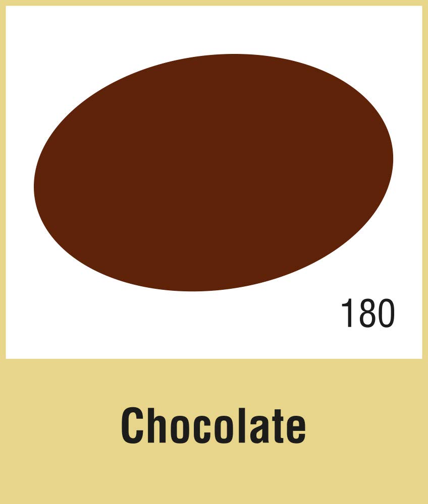 TRG Easy Dye for Leather & Canvas Shoes, Bags, Belts - Chocolate Brown (180ml) | Restore & Customize Footwear, Handbags & Accessories for DIY Fashion Projects