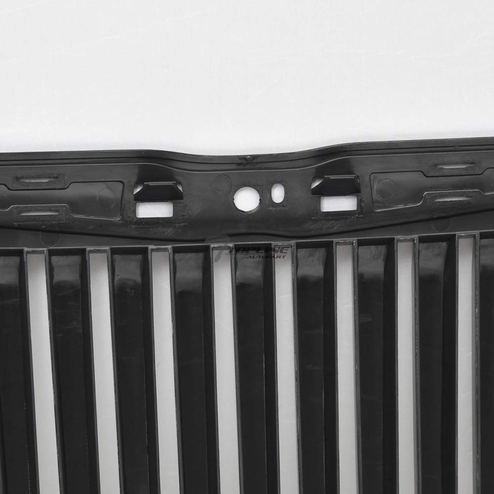 2011-2014 Chrysler 300 & 300C Matte Black Vertical Front Bumper Grill Grille Replacement | Perfect for Car Customization & Front End Protection