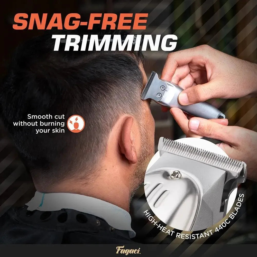 Professional Hair Clipper for Men & Women - Cordless Rechargeable Hair Trimmer with Adjustable Guide Combs - Perfect for Home Haircuts, Beard Trimming & Grooming (Great Gift for Dad, Husband & Barbers)