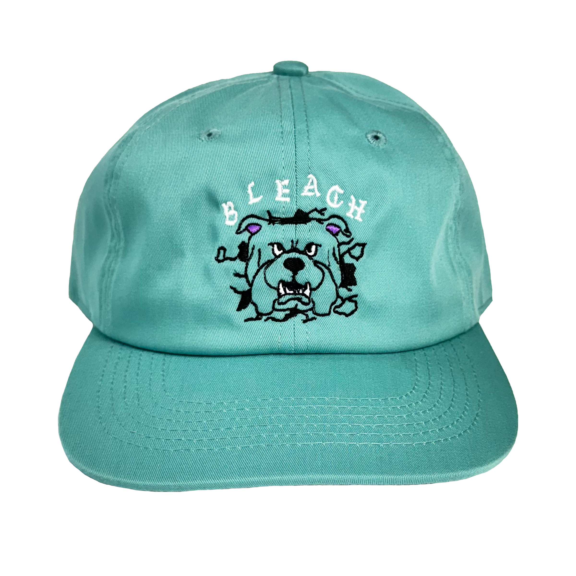 Bleach USA Big Dawg 6 Panel Hat - Dark Mint Green Snapback Cap | Anime Fashion Accessory for Streetwear & Casual Outfits