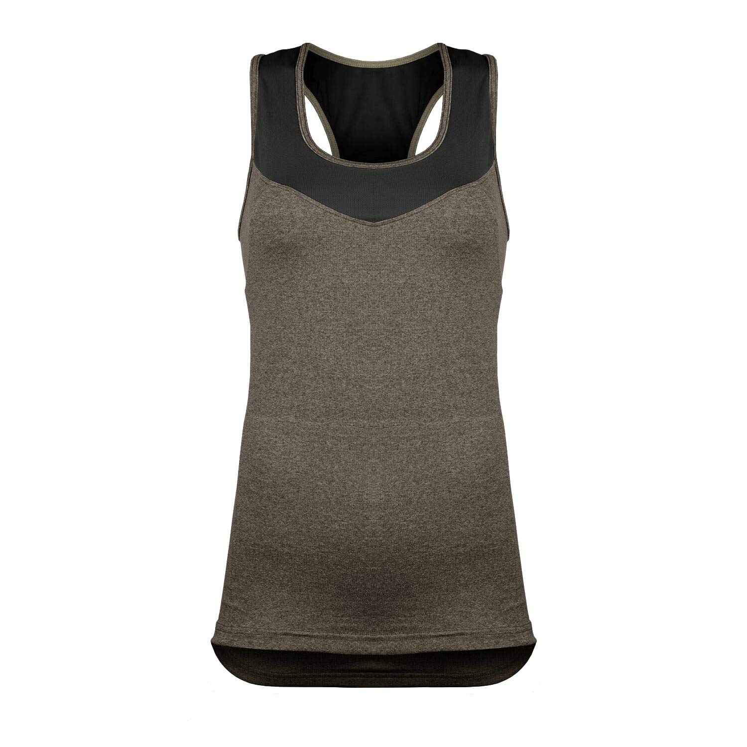 Women's Breathable Racerback Tank Top for Cycling & Running - Moisture Wicking Workout Shirt with Side Pockets - Perfect for Gym, Yoga & Outdoor Activities