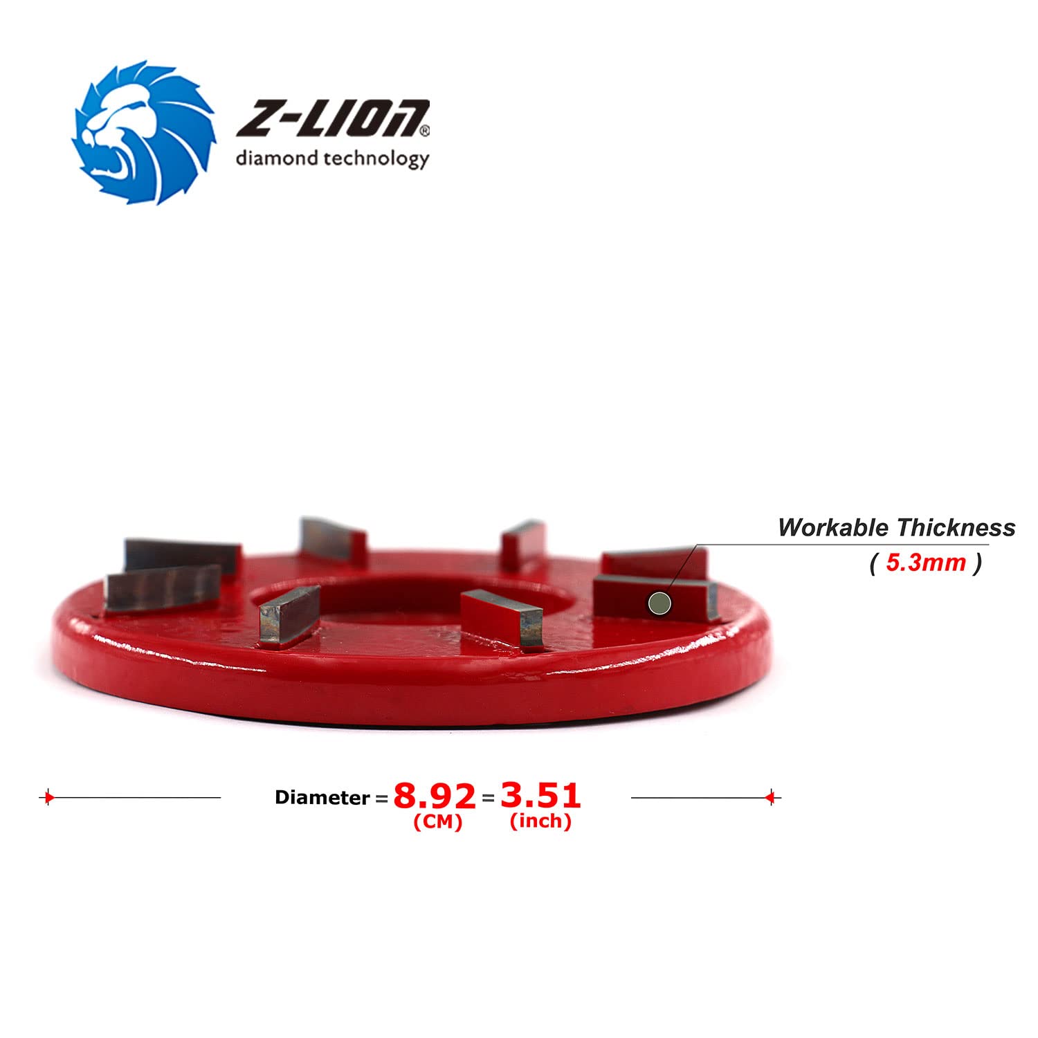 8 Teeth Wood Carving Disc Wheel - 90mm Woodworking Milling Cutter for Curved Cutting | Professional Woodworking Tool for DIY Projects, Furniture Making & Crafting