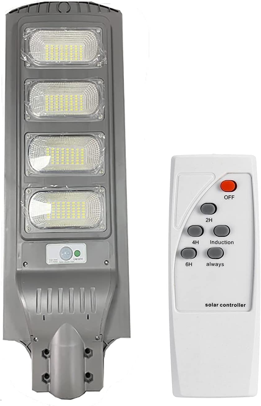 400W Solar Powered LED Outdoor Lights - Waterproof Motion Sensor Solar Wall Lamp for Garden, Yard, Street & Pathway Lighting | Weatherproof Solar Security Light for Home & Commercial Use