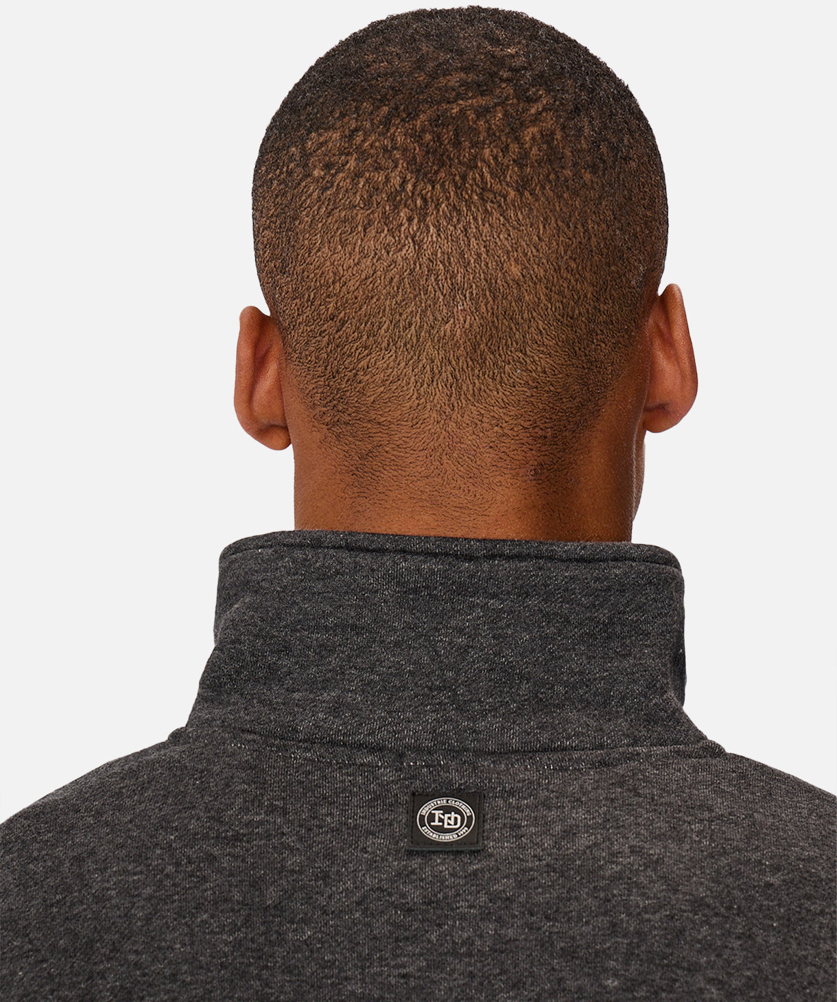 Staunton Tracktop Men's Athletic Jacket - Charcoal Marl Grey for Running, Gym & Outdoor Workouts