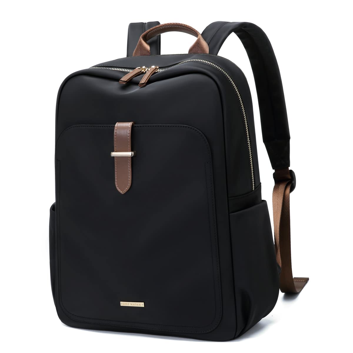 Stylish Women's Laptop Backpack for Golf & Travel - Fits 14 Inch Notebook, Perfect for Work, College & Casual Use - Durable Computer Bag with Fashionable Design (Black, 14 Inch) - Ideal for Business Trips, Campus Life & Daily Commute