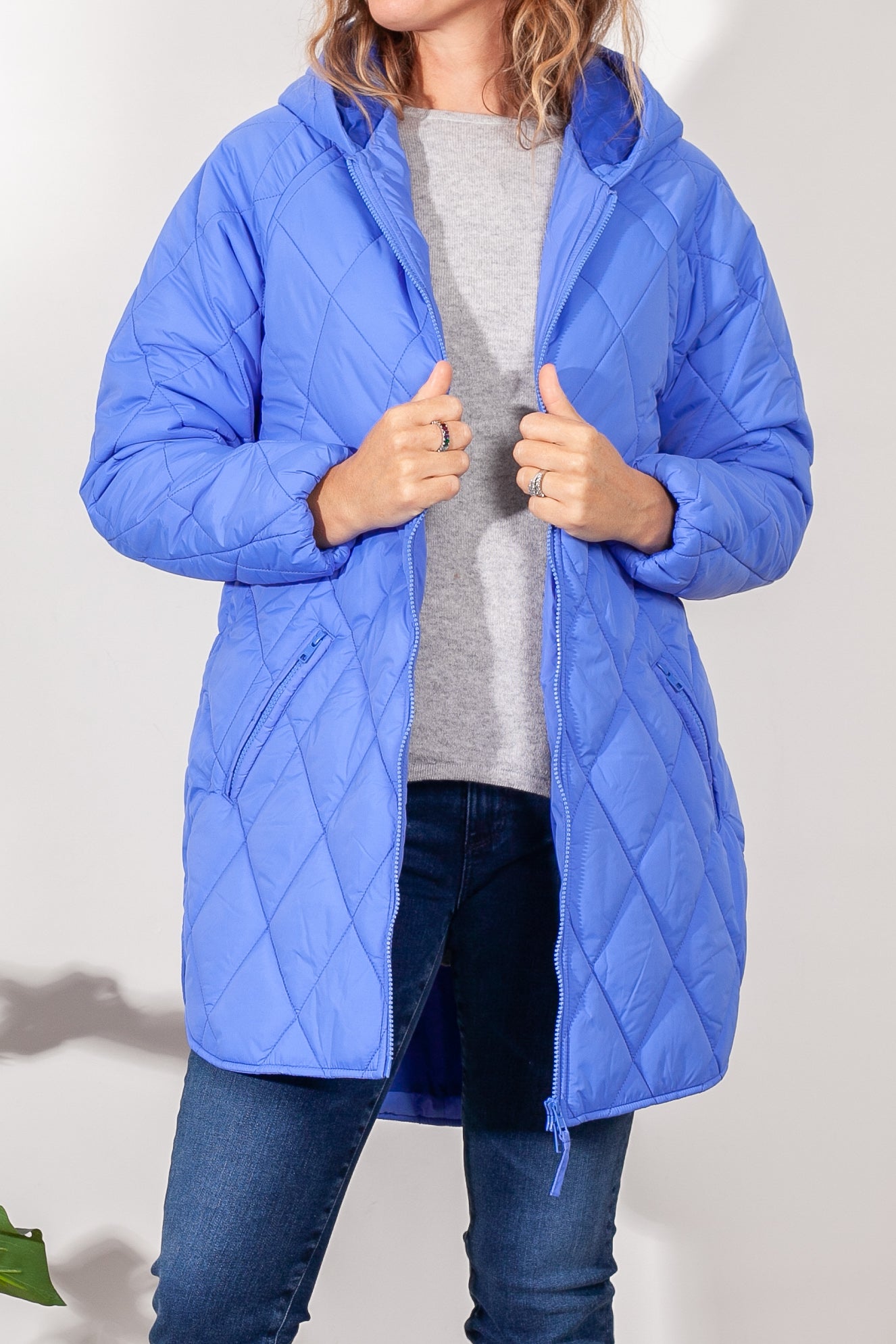 Bande Studio Queenie Quilted Parker Jacket - Women's Lightweight Water-Resistant Coat for Fall & Winter | Perfect for Outdoor Activities, Commuting, and Casual Wear