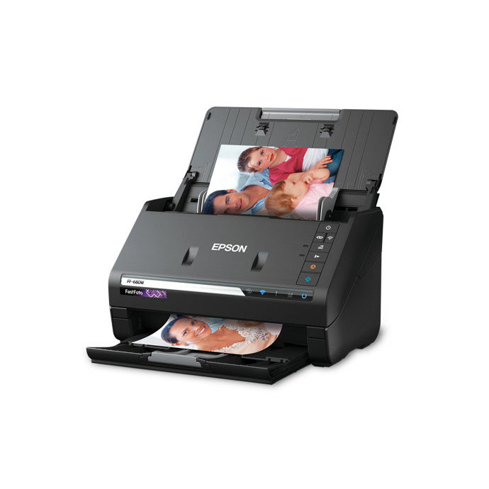 Epson FastFoto FF-680W Wireless High-Speed Photo & Document Scanner - Perfect for Home Office, Archiving Family Photos & Digitizing Old Pictures