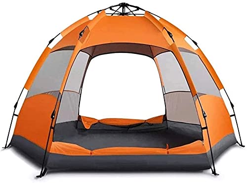 Double Layer Waterproof Camping Tent for Multiple People - Durable Rainproof Outdoor Shelter for Family Camping, Hiking & Backpacking Adventures