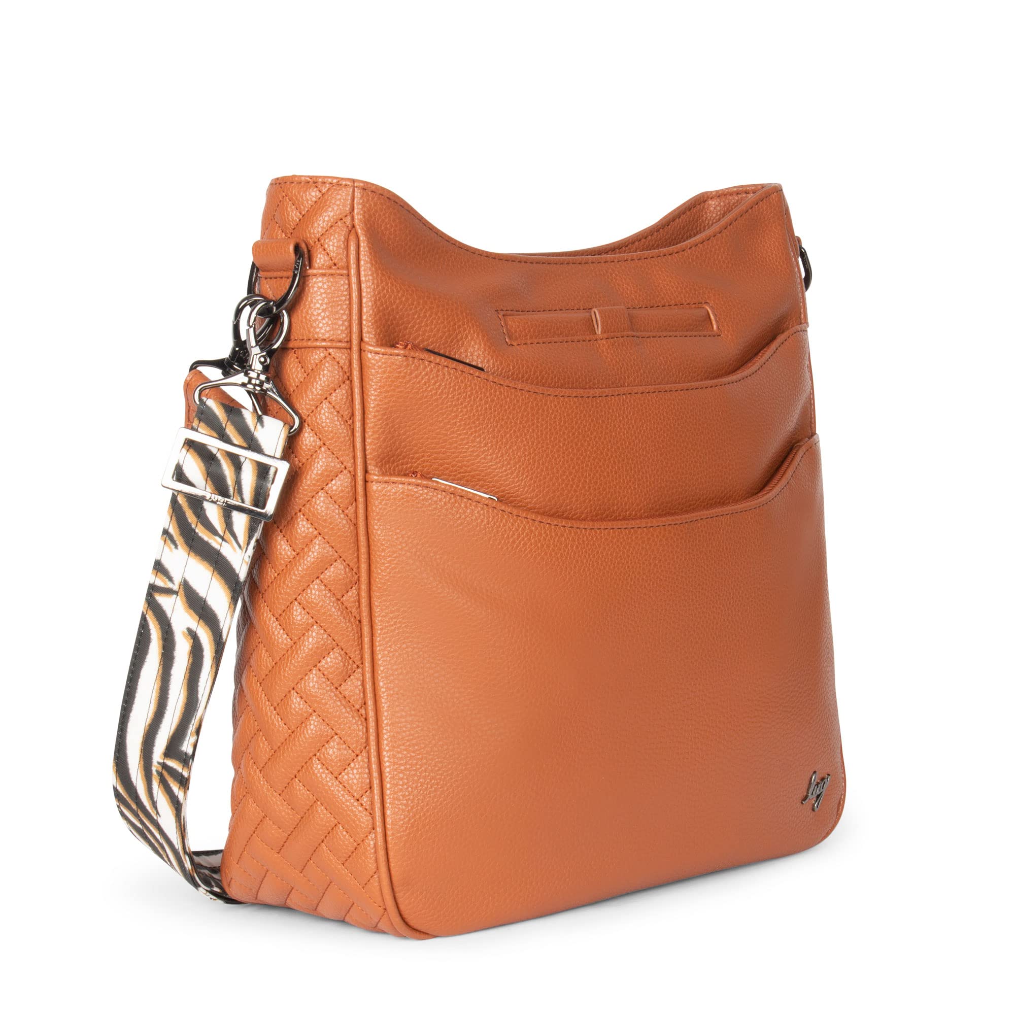 Premium Lug Cable Car VL in Copper Brown - Durable & Stylish Leather Bag for Travel, Commuting & Everyday Use