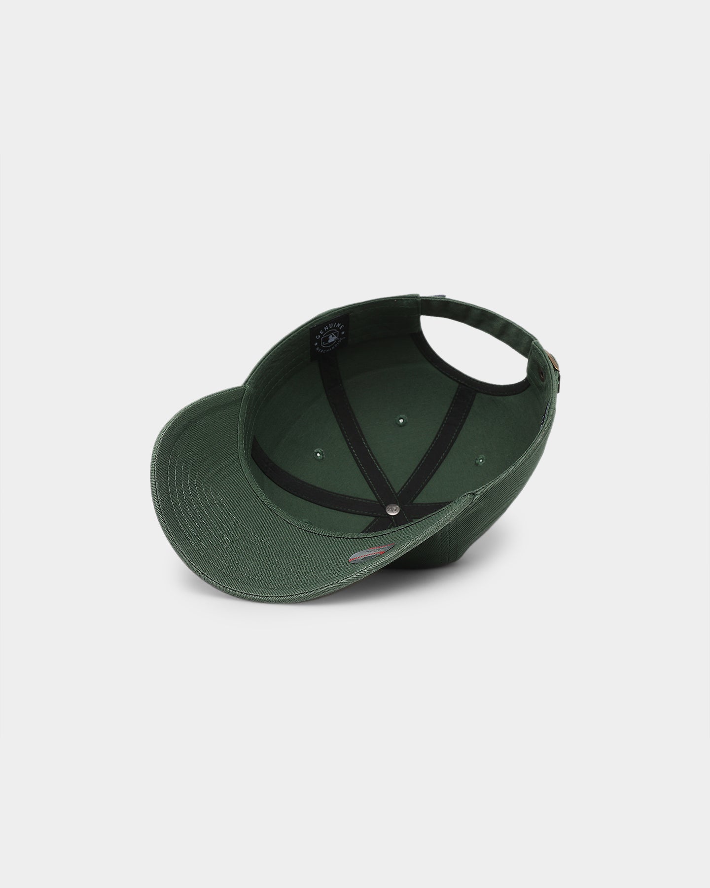 47 Brand Oakland Athletics Clean Up Strapback Adjustable Baseball Cap - Dark Green for Men & Women - Perfect for Baseball Games, Outdoor Sports & Casual Wear