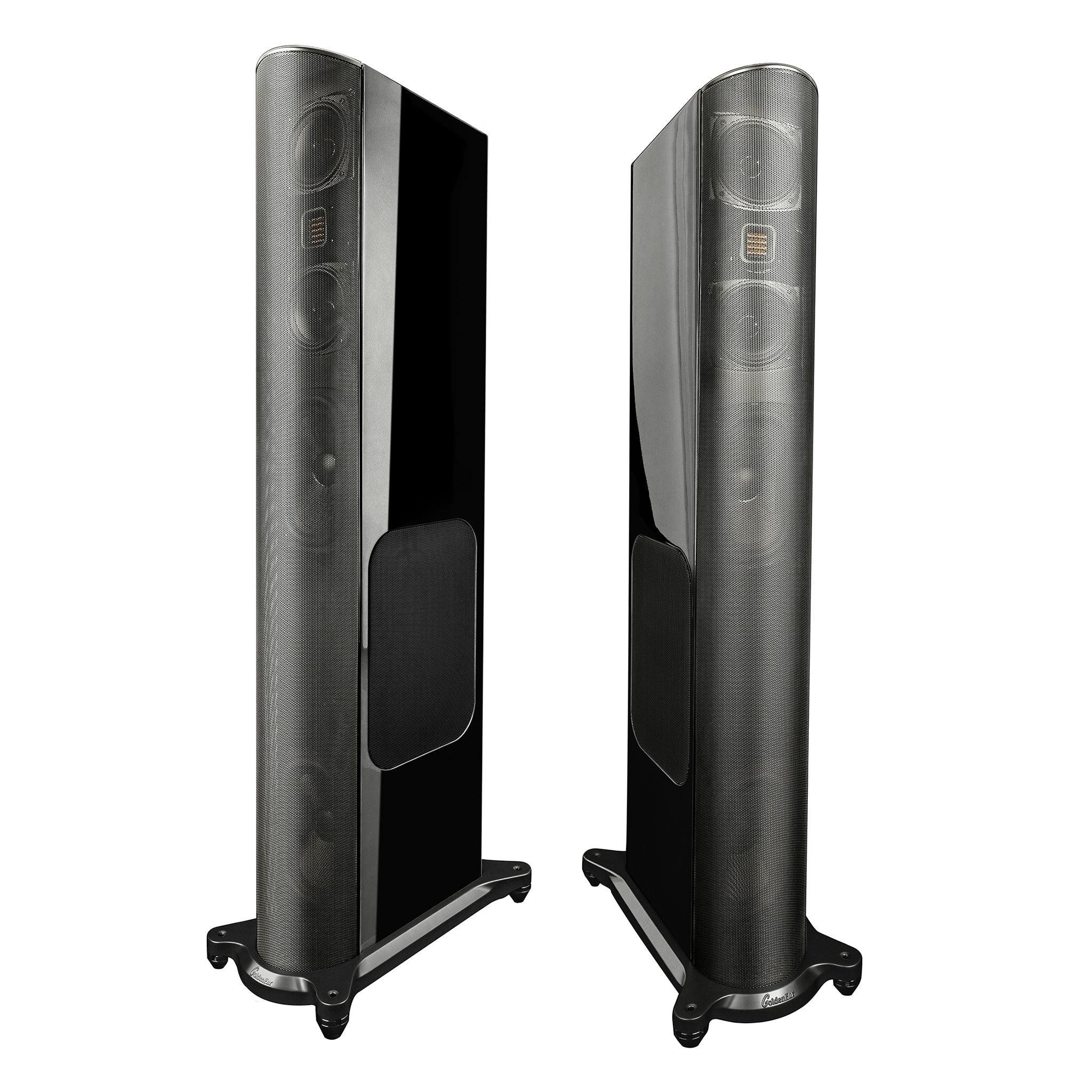 GoldenEar T66 High-End Floorstanding Speakers - Premium Audiophile Tower Speakers for Home Theater & Music Listening - Perfect for Living Room, Studio & Home Entertainment Systems