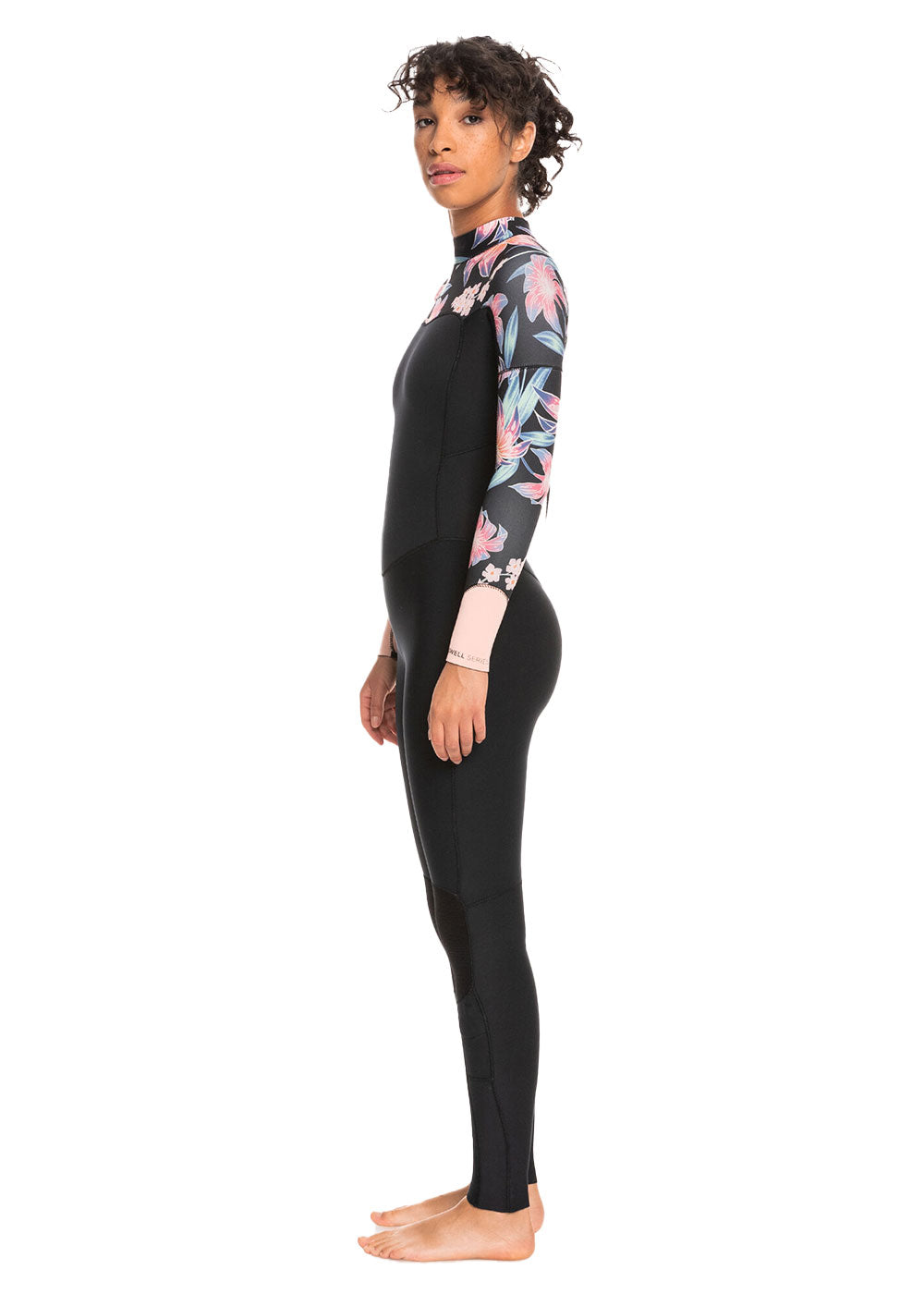 Roxy Women's 3/2mm Swell Series Back Zip Steamer Wetsuit - Perfect for Surfing, Diving & Water Sports