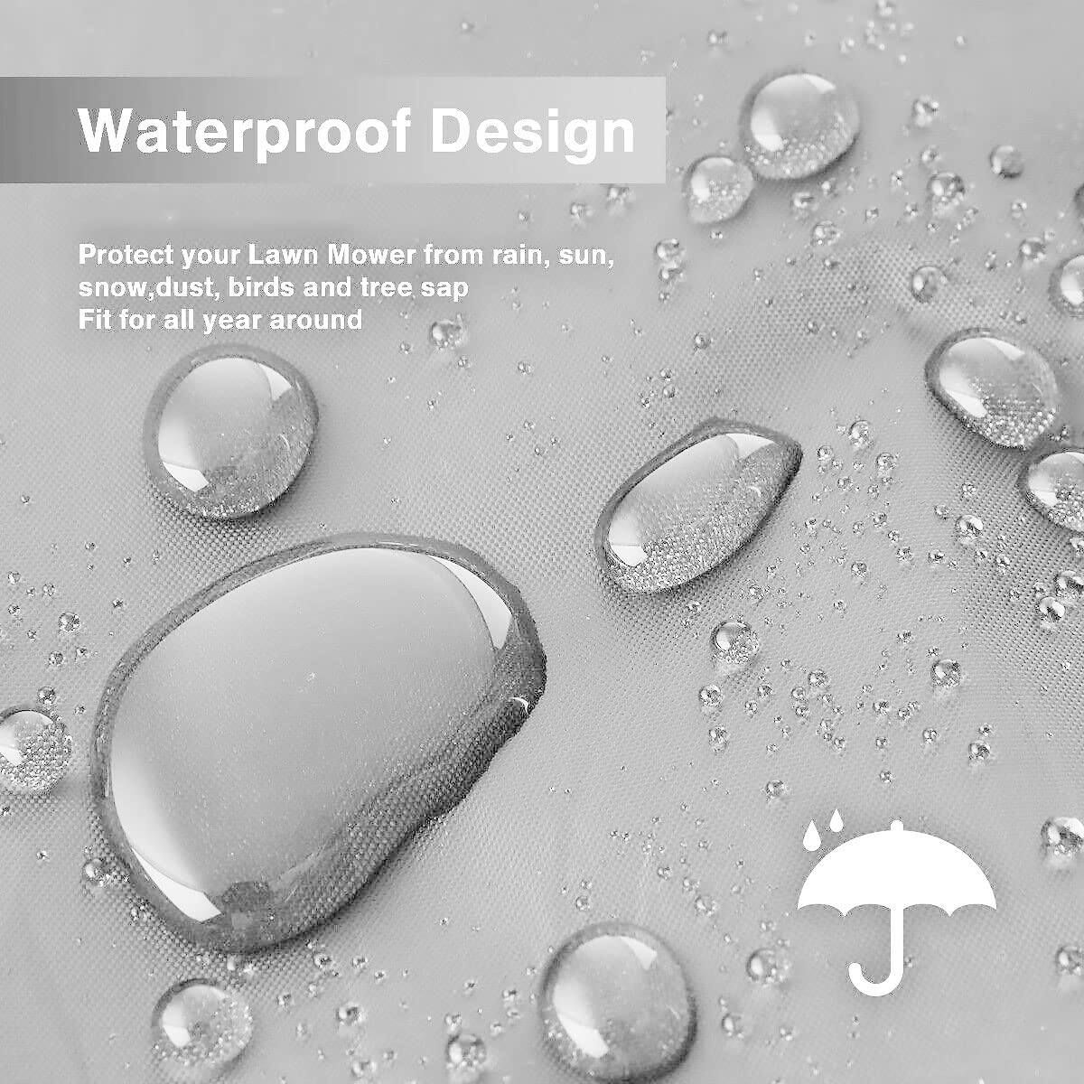 Waterproof Patio Furniture Covers 600D Oxford Fabric - Outdoor Table & Couch Cover for Deck, Lawn, Backyard (130