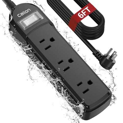 3 Outlets (6FT) Black