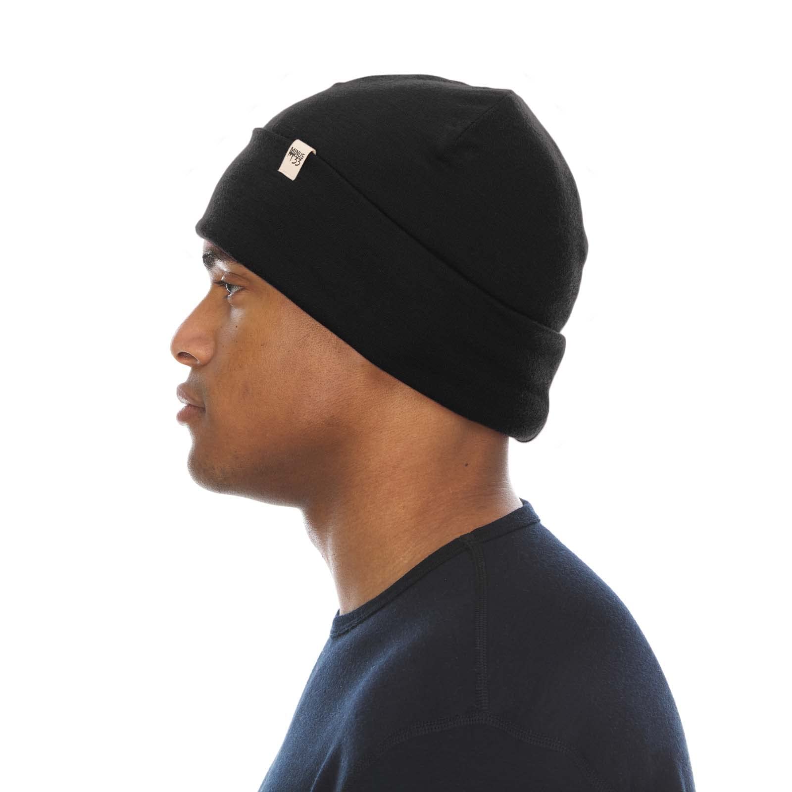 Minus33 Merino Wool Ridge Cuff Beanie - Warm Winter Hat for Men & Women - Soft & Breathable Cold Weather Accessory for Skiing, Hiking, and Outdoor Activities