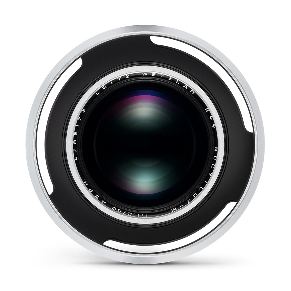 Leica Noctilux M 50mm f/1.2 ASPH Lens - Silver Chrome Finish for Professional Photography & Low Light Shooting