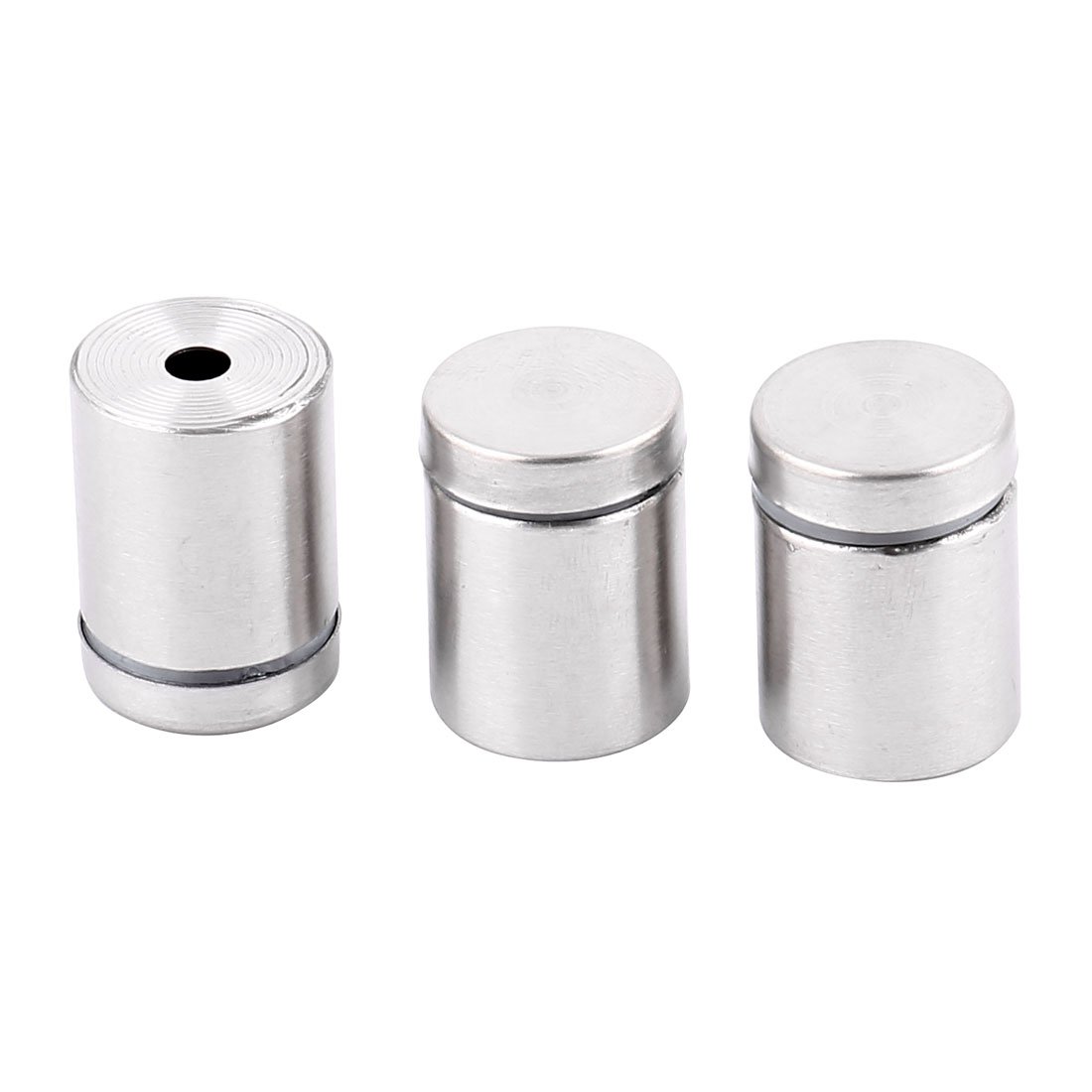 3 Pack Stainless Steel Standoff Screws for Glass Displays - Perfect for Signage, Retail Fixtures & Trade Show Booths