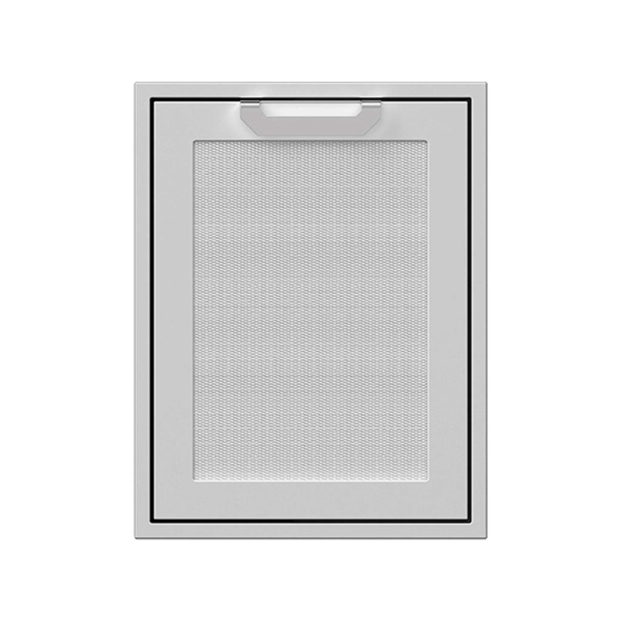 Hestan 20-Inch Outdoor Trash & Recycle Bin Drawer - Durable Stainless Steel Waste Container for Patio, Deck, or Backyard - Perfect for Recycling & Garbage Disposal