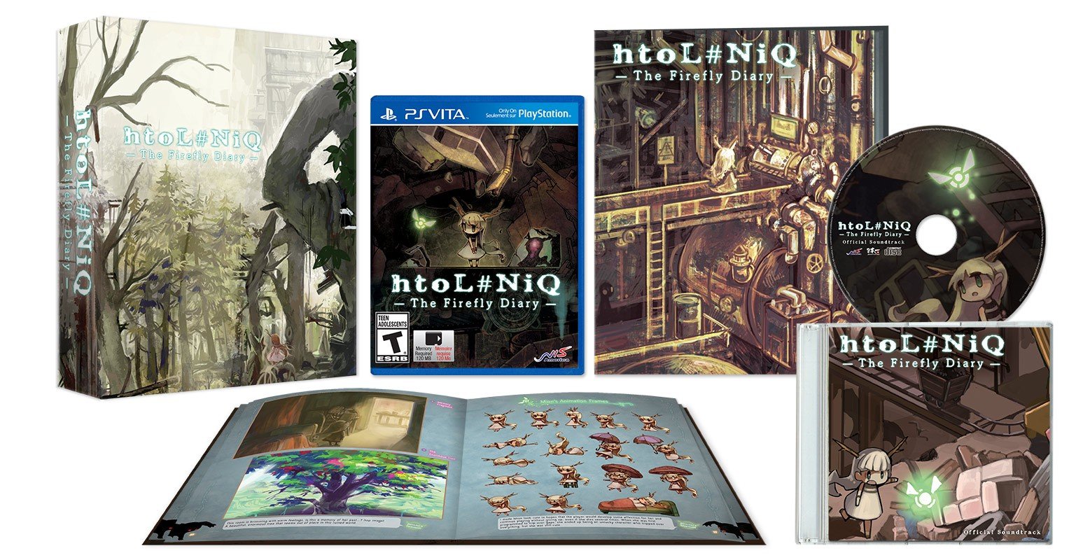 htoL#NiQ: The Firefly Diary Limited Edition - PS Vita Game | Puzzle Adventure Horror for PlayStation Vita | Perfect for Nighttime Gaming & Horror Fans