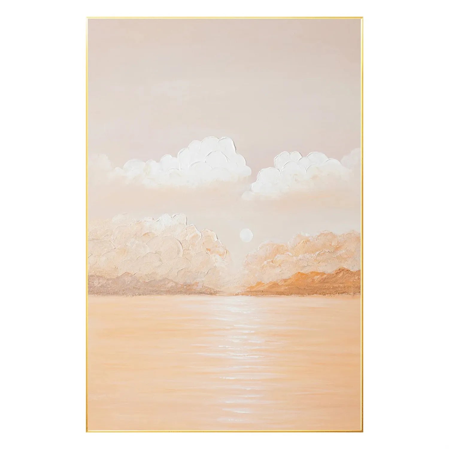 Ocean And Sky Painting #OS 201 - Stunning Seascape Wall Art for Home & Office Decor | Perfect for Living Room, Bedroom, or Office