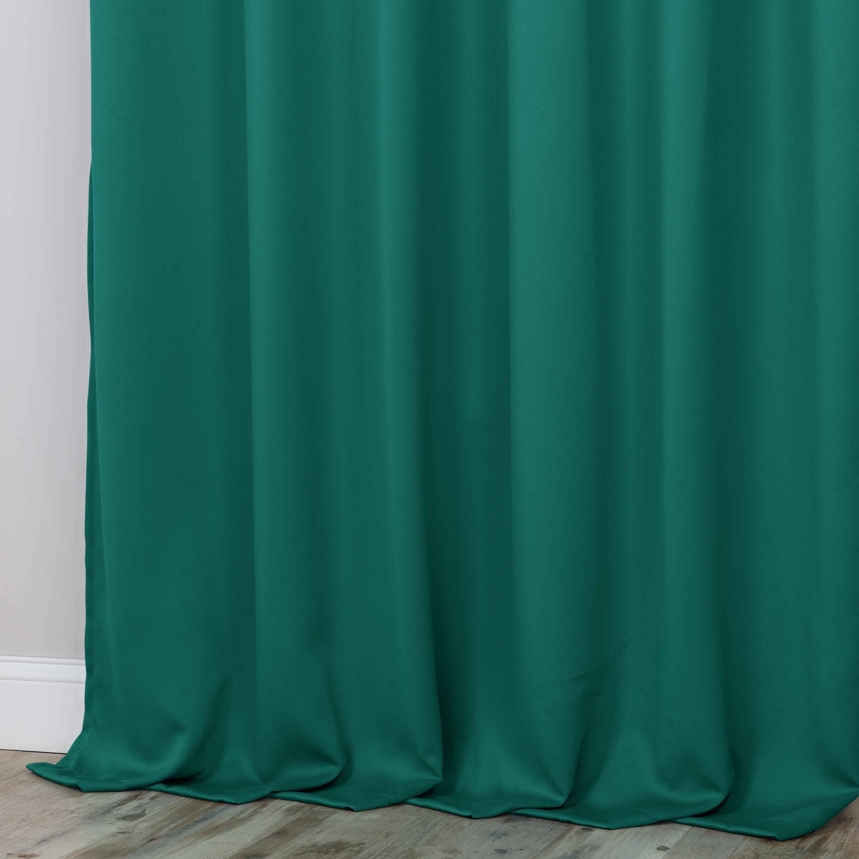 Blackout Curtains Set of 2 - Machine Washable, Room Darkening, Noise Reducing & Thermal Insulated for Bedroom, Nursery & Home Theater