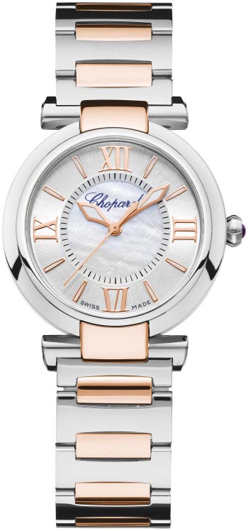 Chopard Imperiale Ladies Watch - Stainless Steel & Ethical Rose Gold - Luxury Women's Timepiece for Business, Evening & Special Occasions