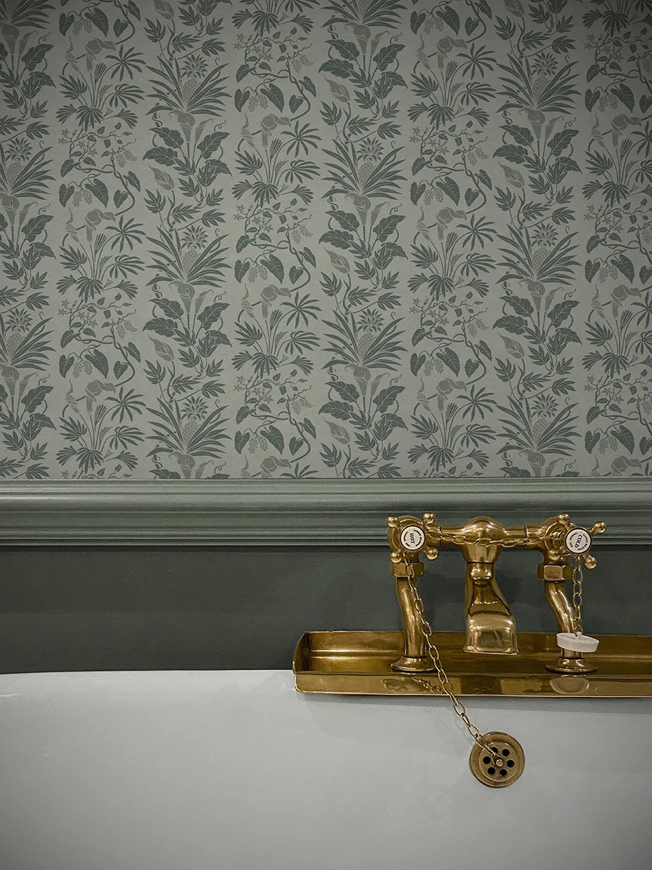 Little Botanize Wallpaper - Botanical Floral Peel and Stick Wallpaper for Home Decor | Perfect for Bedroom, Living Room & Nursery