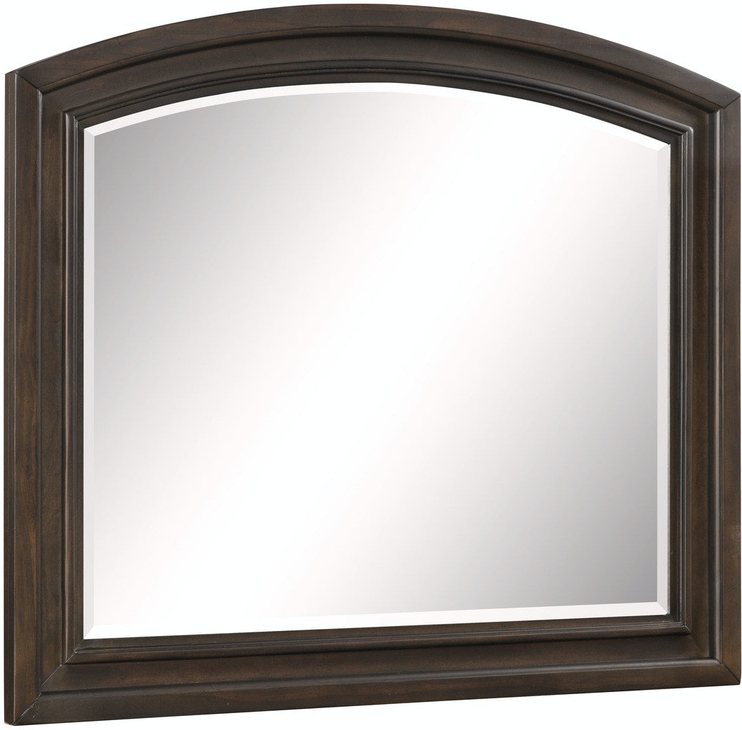 Stylish Round Begonia Bedroom Mirror - Elegant Vanity Mirror for Makeup & Dressing - Perfect for Bedrooms, Bathrooms, and Dressing Areas