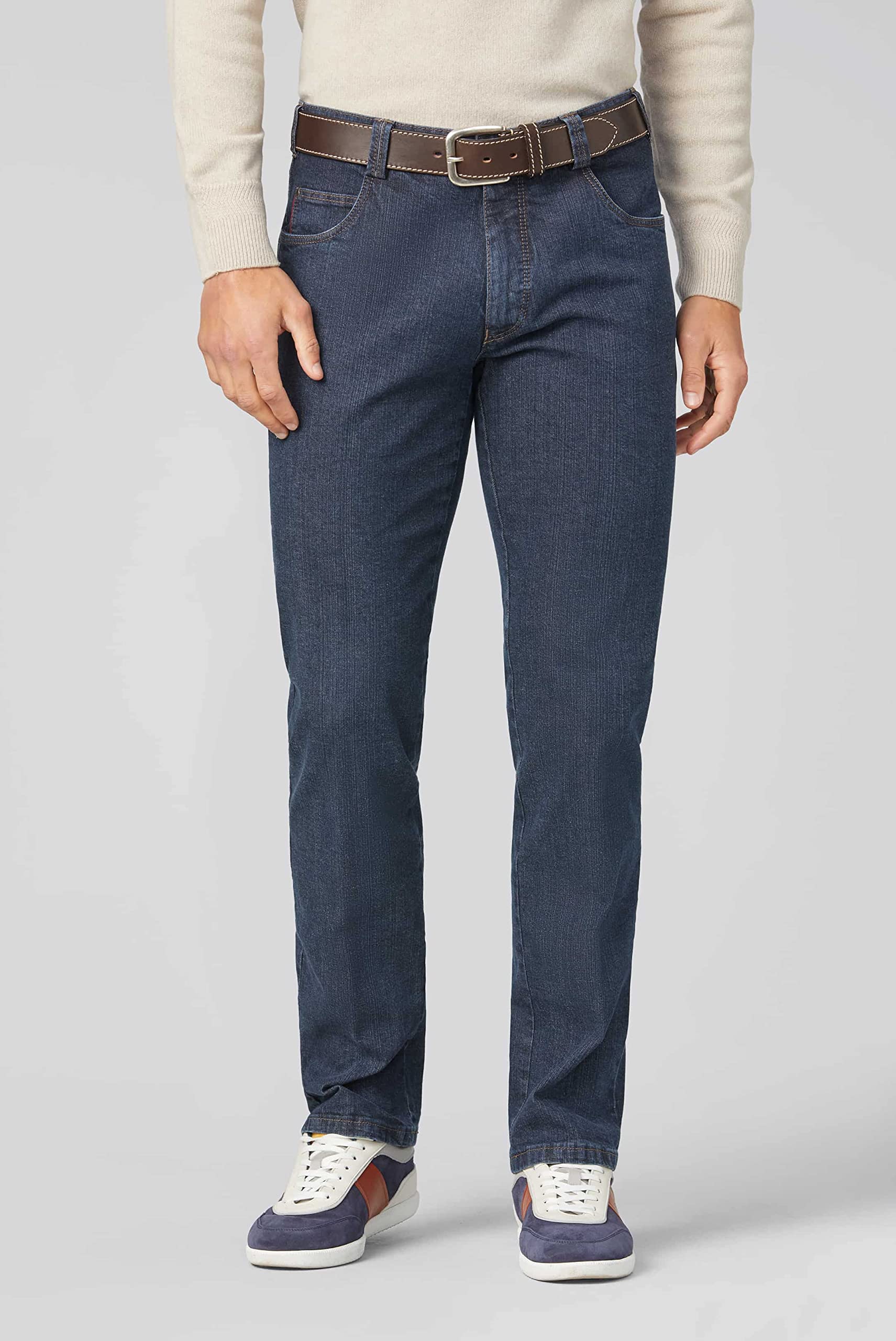 MEYER Men's Diego Denim Jeans - Structured Fit, Comfortable & Durable for Casual Wear - Perfect for Office, Dating & Everyday Use