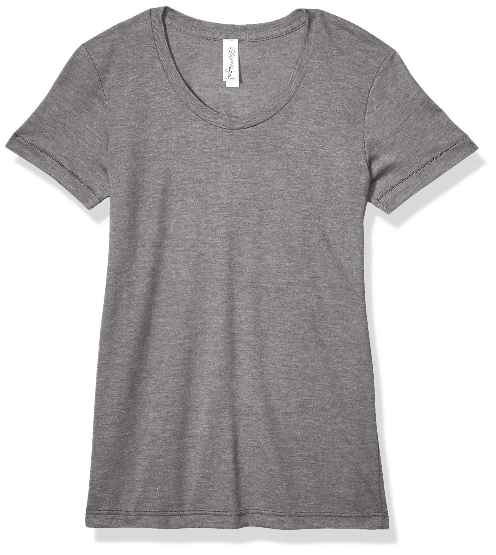 Marky G Apparel Women's Soft Triblend Track T-Shirt - Comfortable Athletic Tee for Running, Yoga & Casual Wear