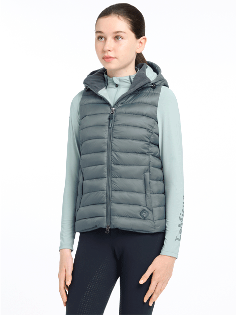 Le Mieux Young Rider Milly Puffer Gilet - Warm & Stylish Equestrian Vest for Horse Riding & Outdoor Activities