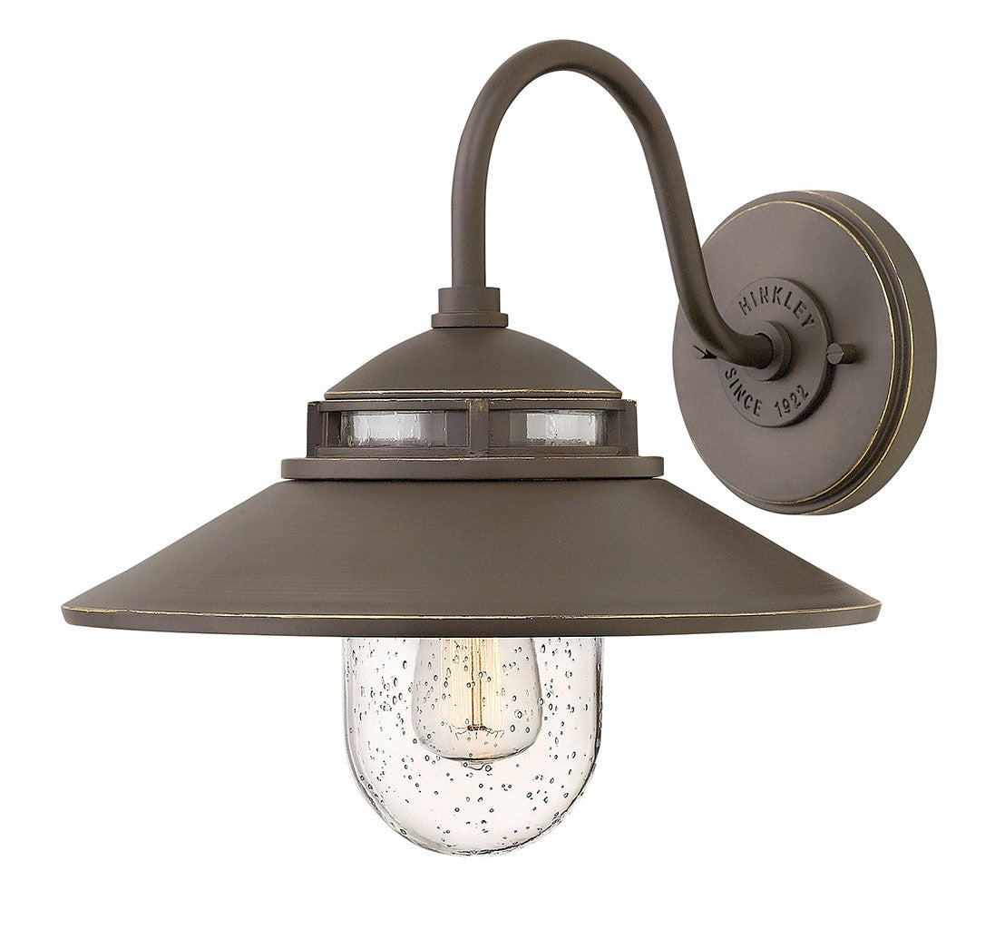 Atwell LED Wall Mount Light Fixture in Oil Rubbed Bronze - Perfect for Hallway, Bedroom, and Outdoor Porch Lighting