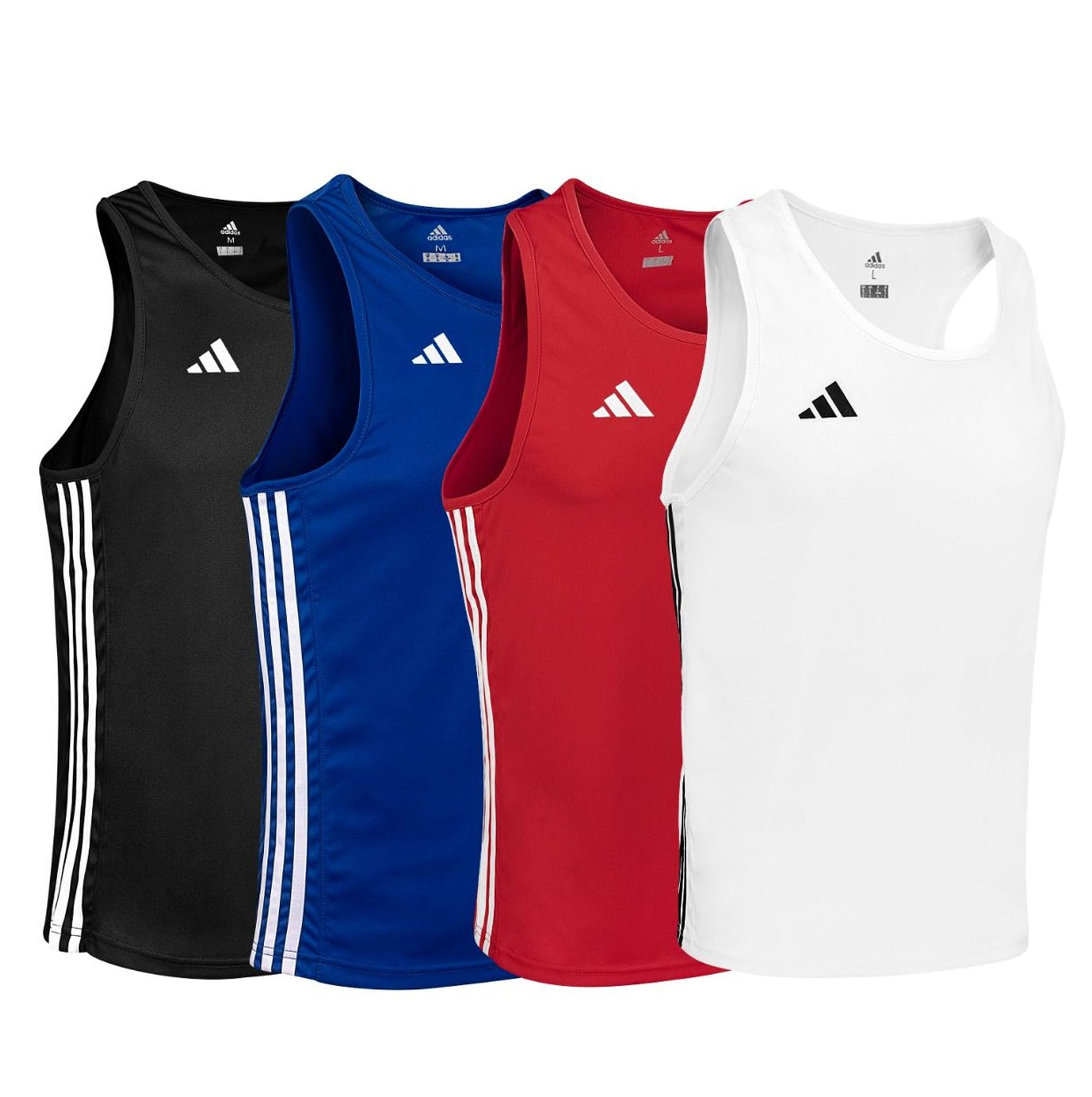 adidas Boxing Vest for Men - Royal Blue XX Small - Breathable Training Top for Boxing, MMA & Fitness Workouts