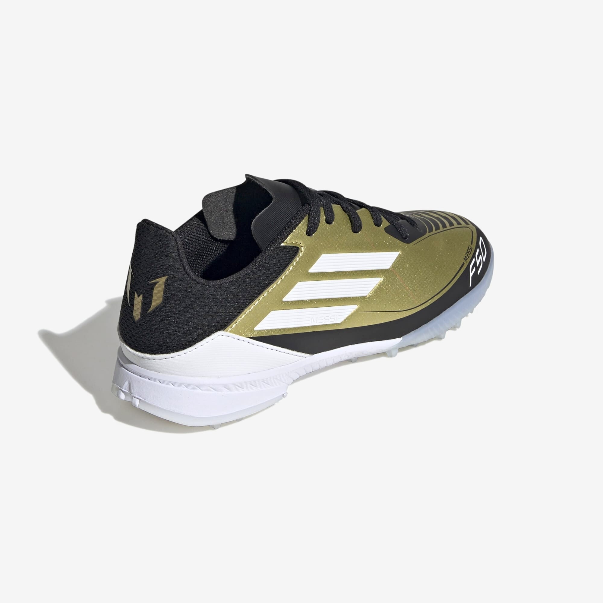 Adidas Jr. Messi F50 League Soccer Cleats - Youth Football Shoes for Boys - Lightweight & Durable for Training & Matches