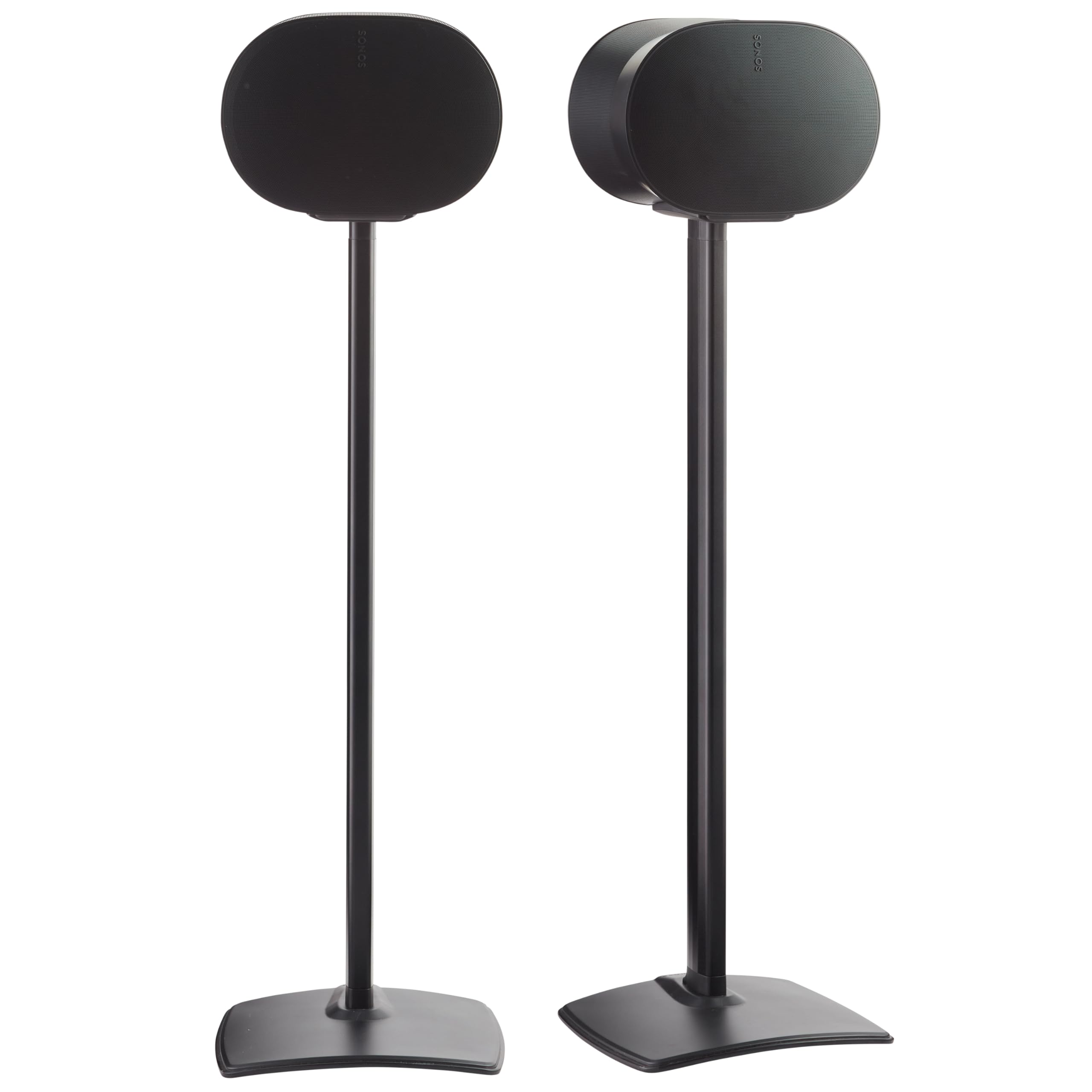Sanus Wireless Speaker Stands for Sonos ERA 300™ (Black) - Pair | Premium Adjustable Height Speaker Stands for Secure Mounting | Perfect for Home Theater, Gaming & Music Listening