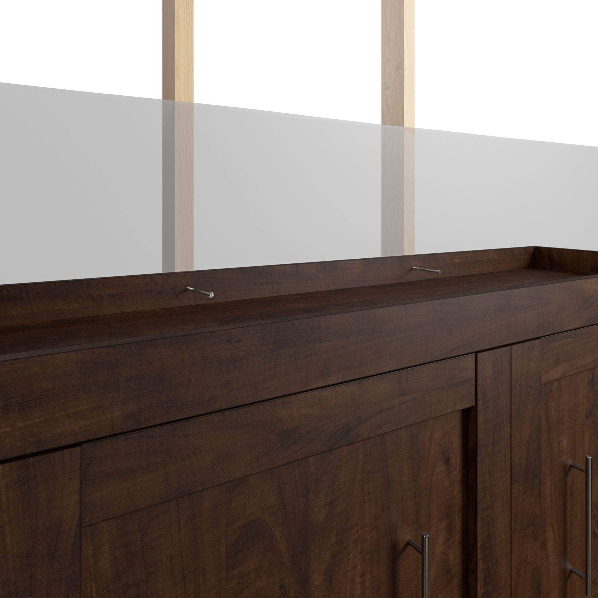 Pur Full Murphy Wall Bed with Storage - 120