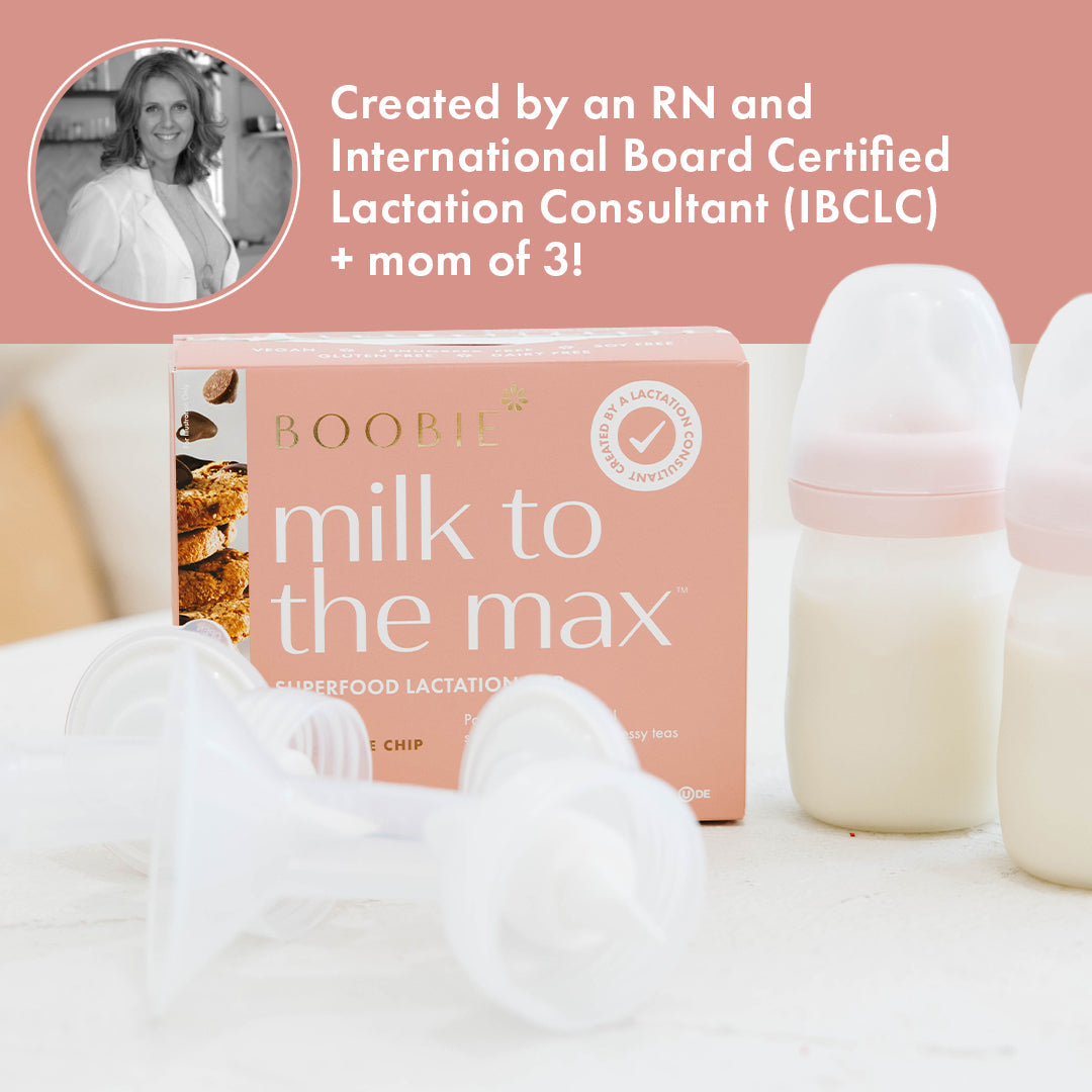 BOOBIE Bar – Organic Lactation Bar with 6 Milk-Boosting Superfoods for Nursing Mothers | Postpartum Snack for Breastfeeding Support & Energy Boost