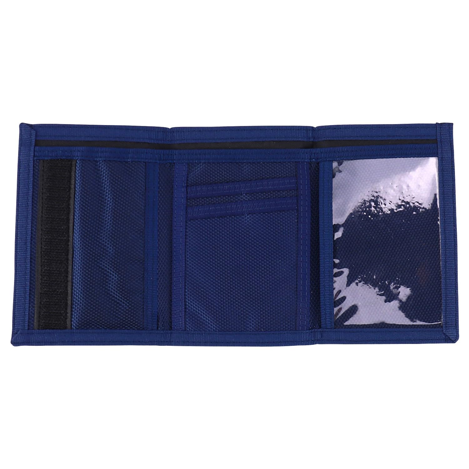 Military Themed Embroidered Tri-Fold Wallet for Men - Air Force Design, RFID Blocking, Genuine Leather (One Size) - Perfect for Military Enthusiasts, Veterans & Everyday Carry