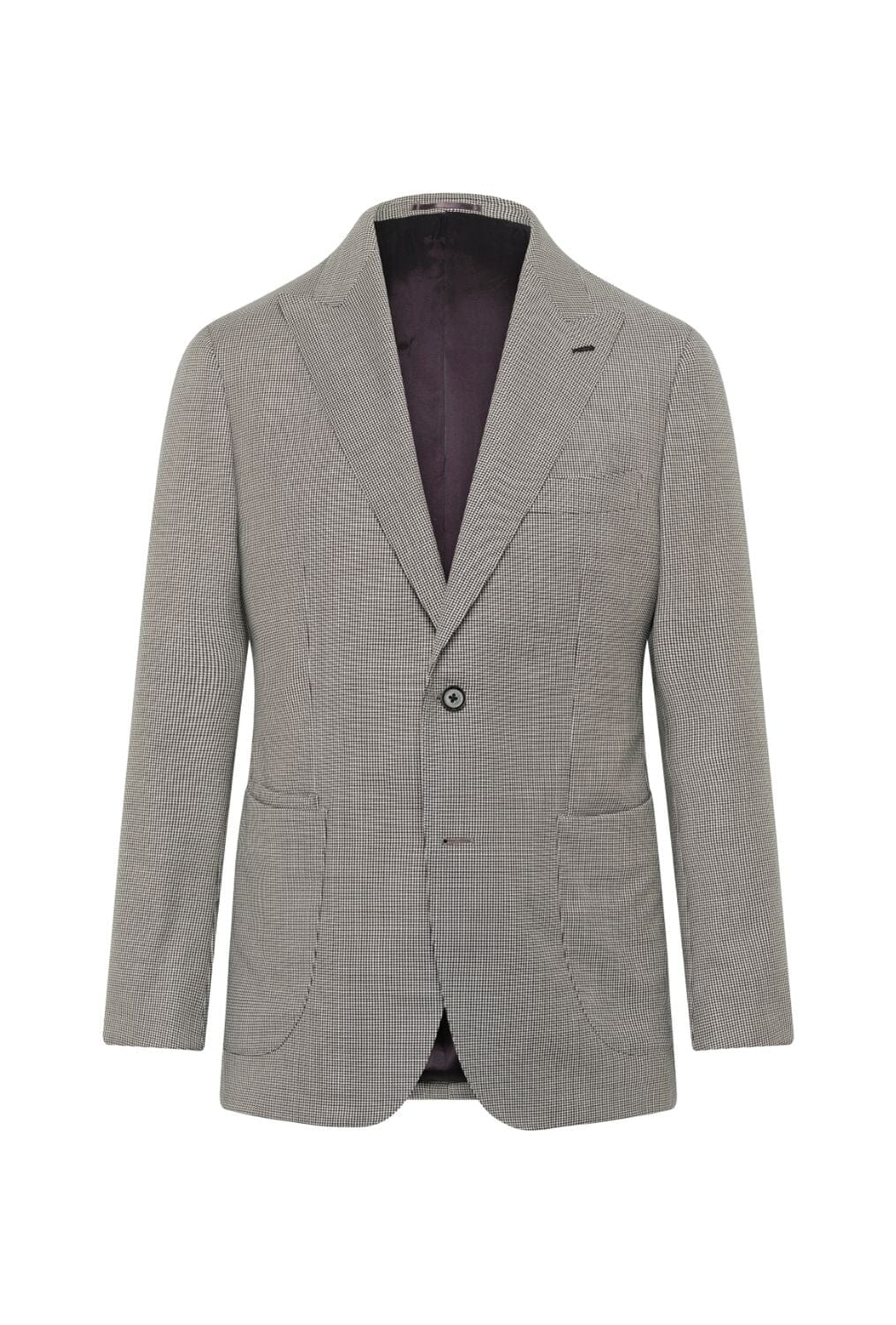 Julius Suit - Black & White Houndstooth Pattern Blazer for Men | Formal Office Wear & Business Meetings | Elegant Wedding Attire & Special Occasions
