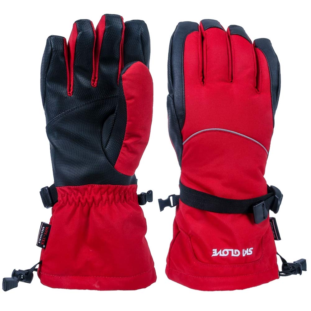 Icegrey Ski Gloves - Insulated Winter Snowboard Gloves for Men & Women - Waterproof & Warm Cold Weather Gloves for Skiing, Snowboarding & Outdoor Winter Activities